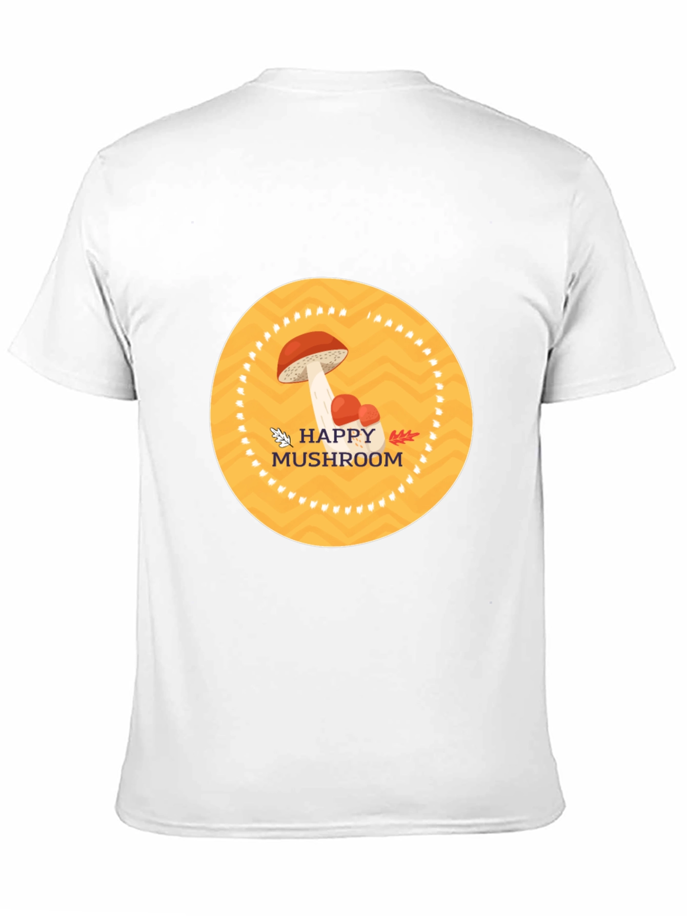 Happy Mushroom Graphic Tee - Stylish Comfort - 11