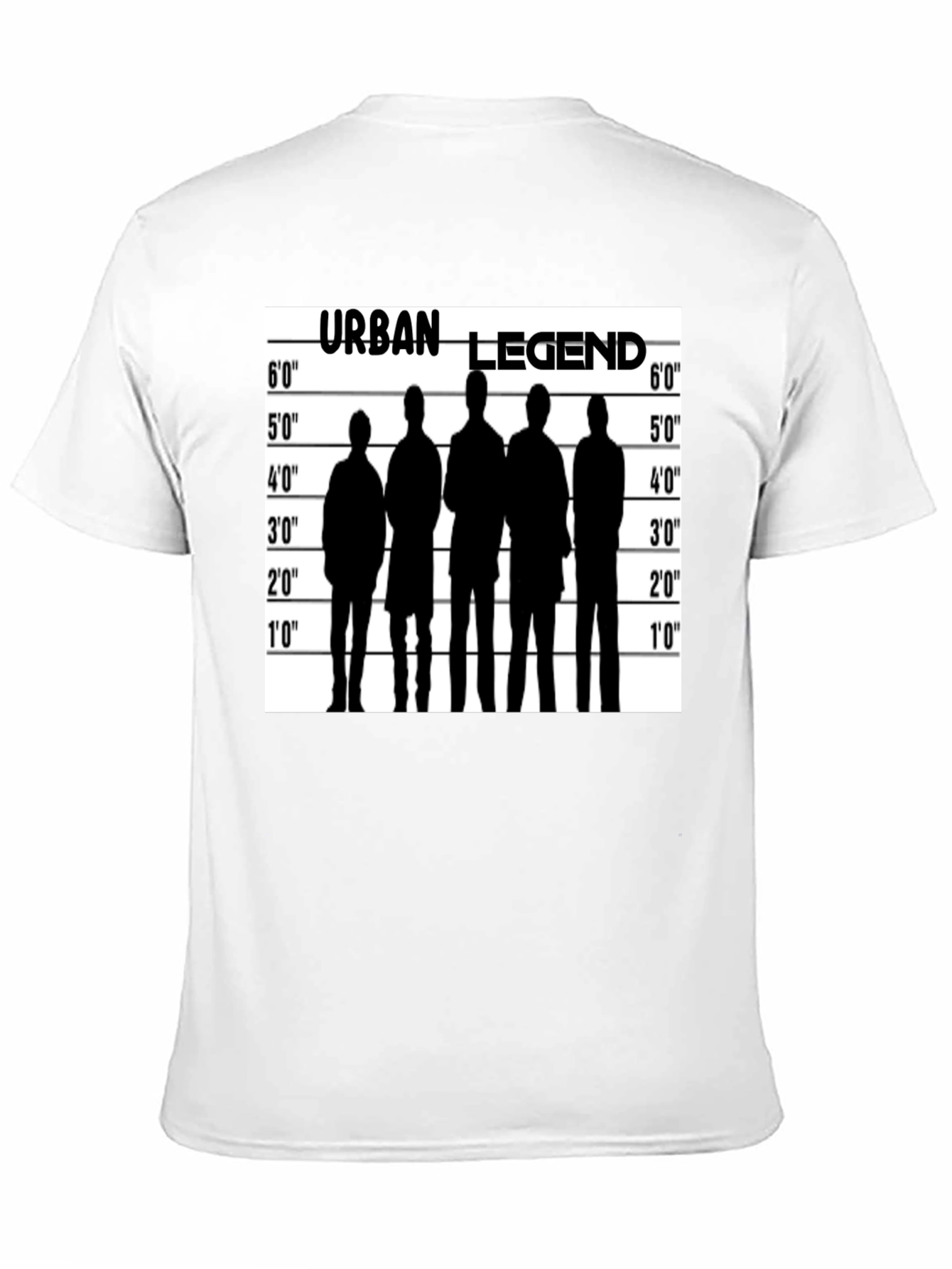 Black Urban Legend Lineup T-Shirt - Black view 11