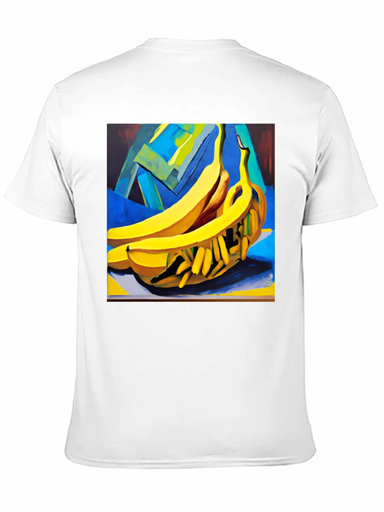 Black Abstract Banana T-Shirt view 11