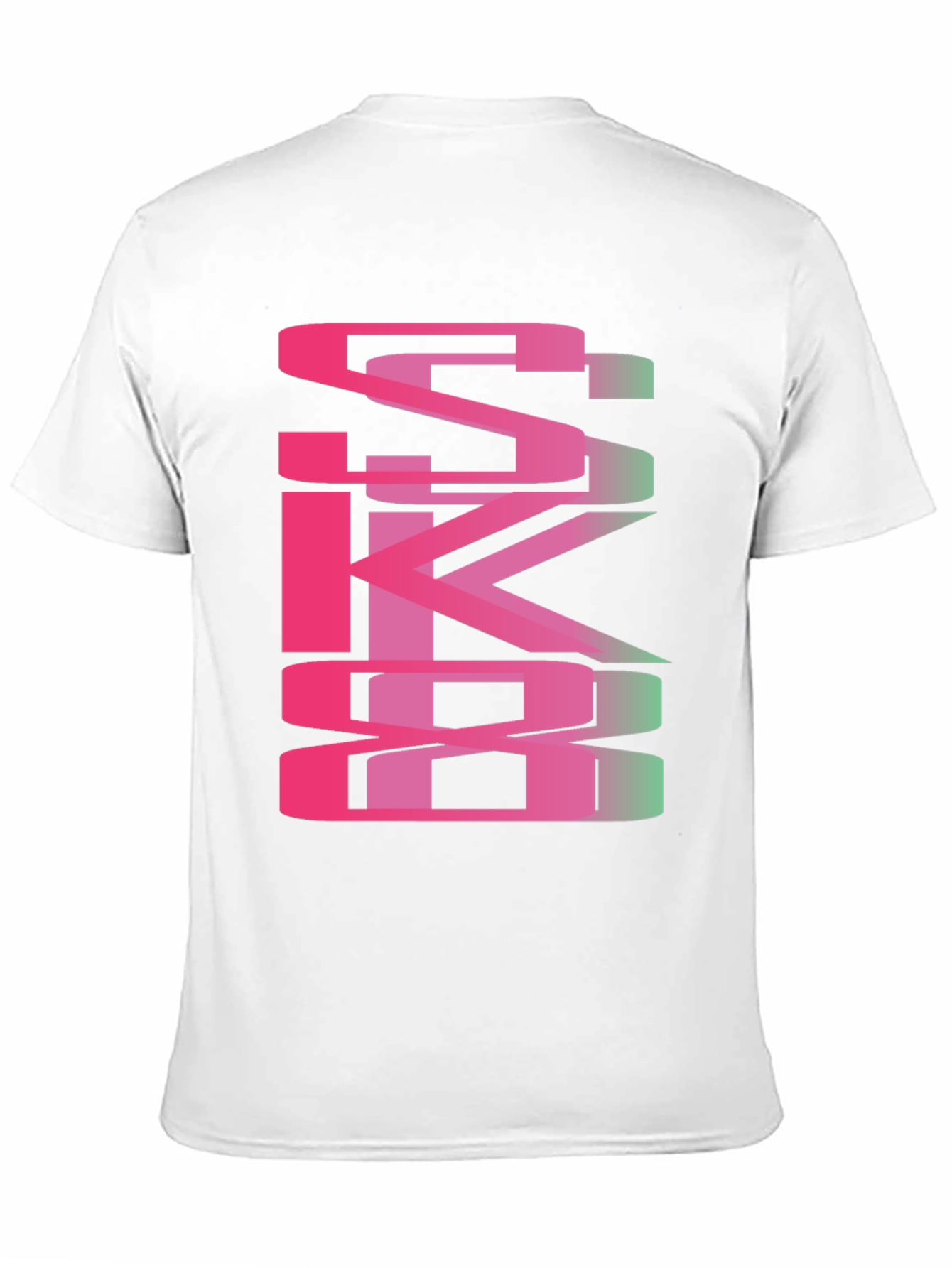 Black Abstract Graphic Print Black T-Shirt view 11