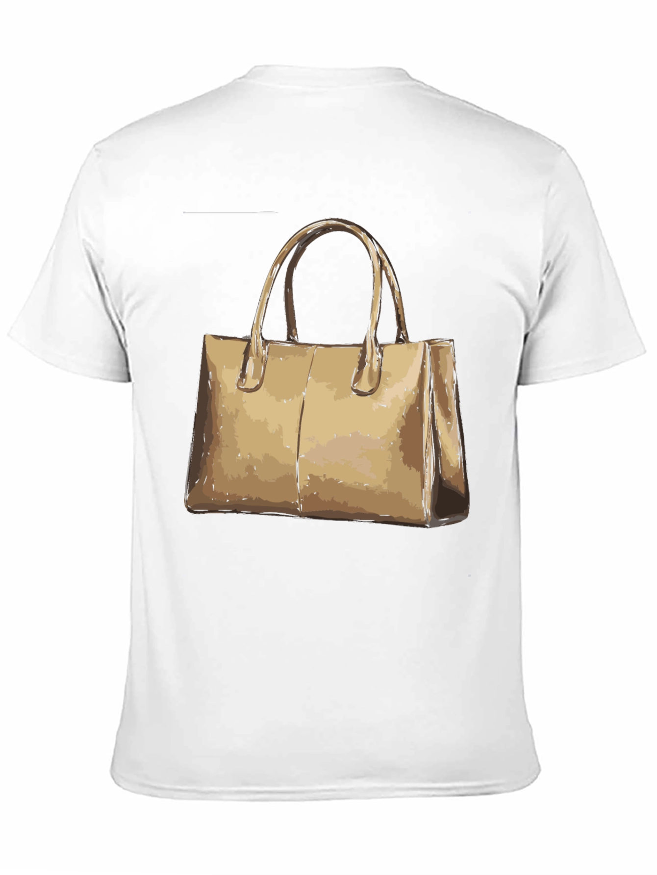 Black Graphic Tee - Handbag Design - Casual Unisex T-Shirt view 11
