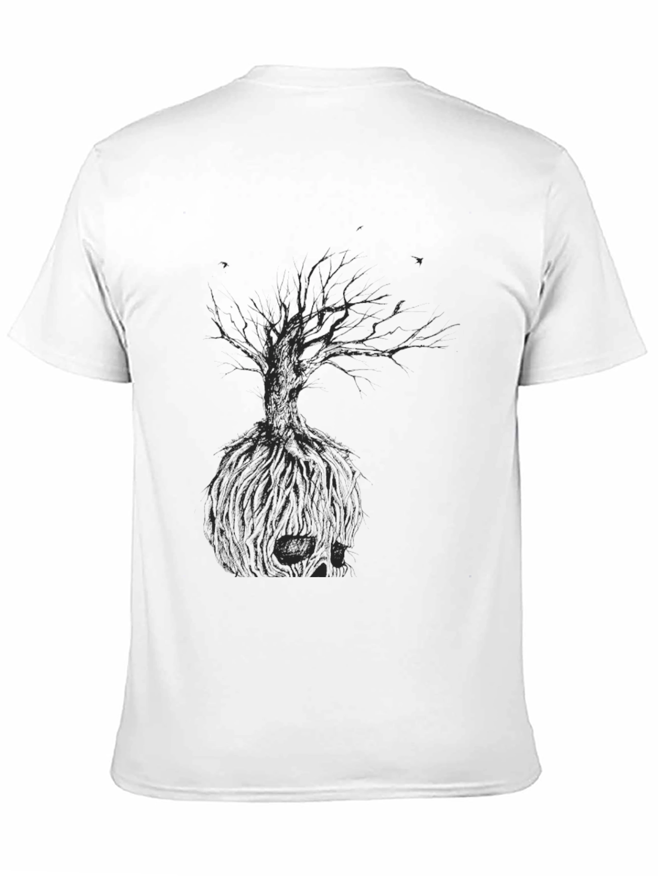 Black Black Tree Graphic Tee - Men's Casual Fit view 11