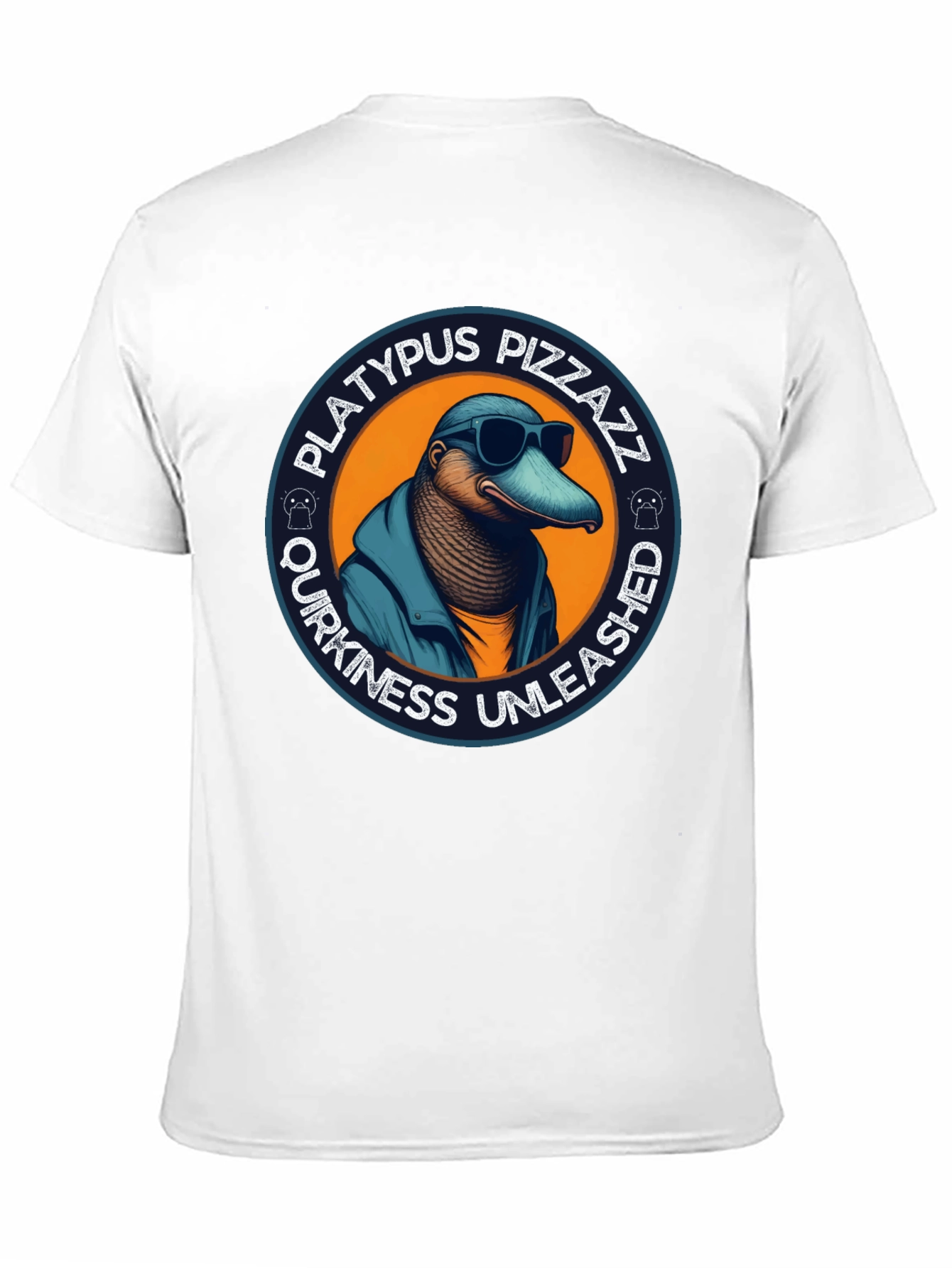 Black Platypus Pizzazz T-Shirt - Quirky & Unleashed view 11