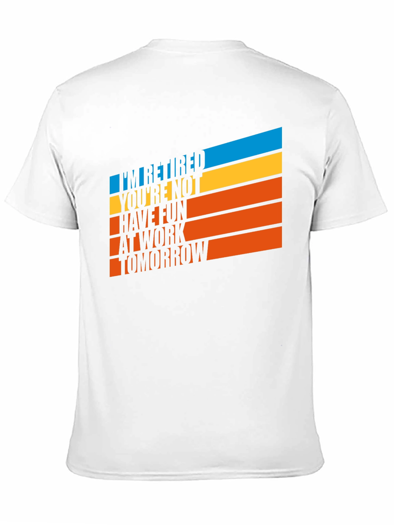 Black Retired Fun T-Shirt view 11