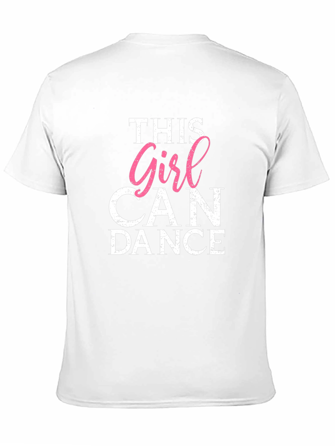 Black This Girl Can Dance Graphic Tee - Black Cotton Blend view 11