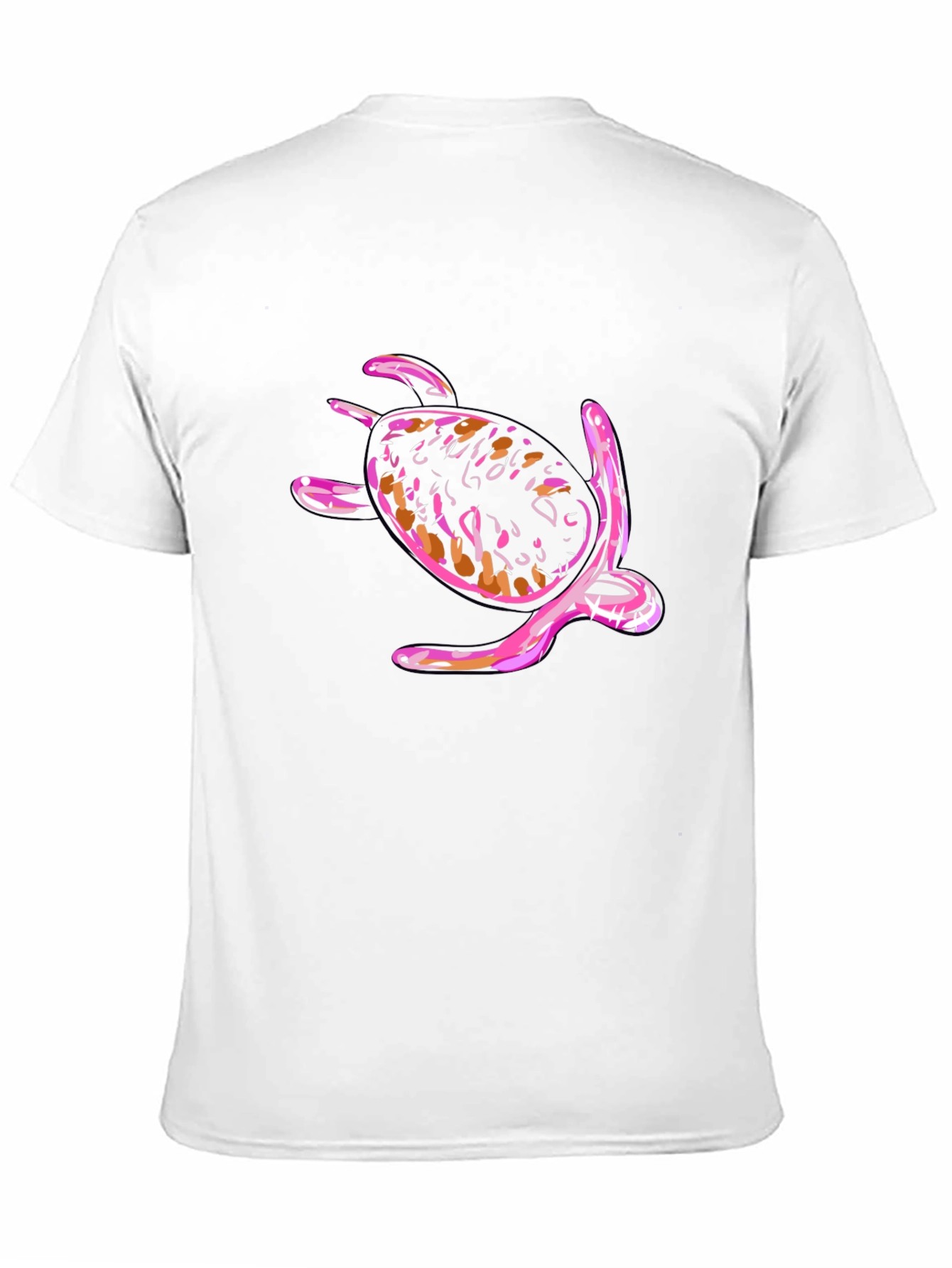 Black Turtle Graphic Black T-Shirt view 11