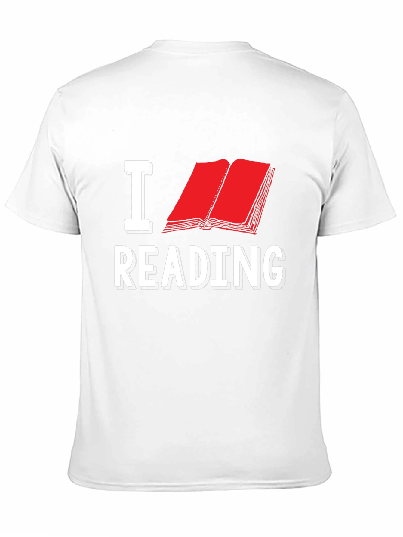 Black I Love Reading T-Shirt view 11