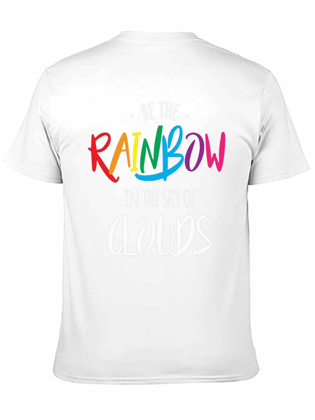 Black Be The Rainbow T-Shirt - Inspirational Pride Tee view 11