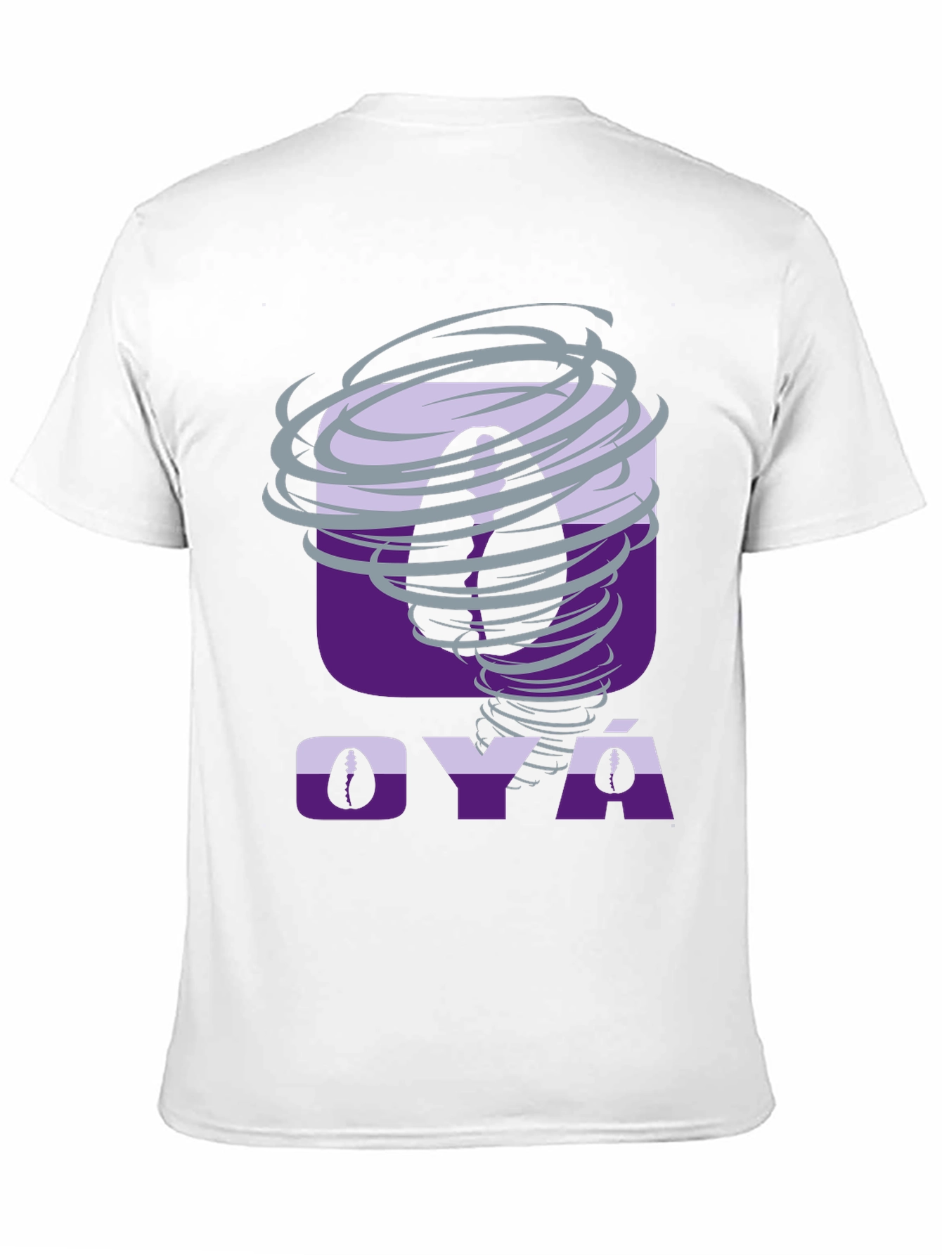 Black Oya Tornado T-Shirt - Unique Graphic Tee view 11