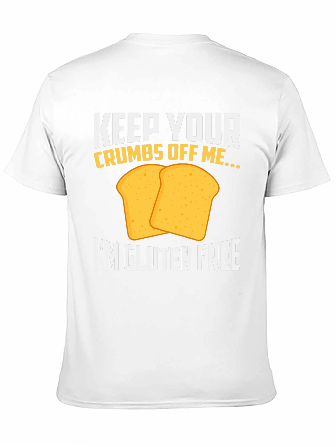 Black Gluten Free Novelty T-Shirt view 11