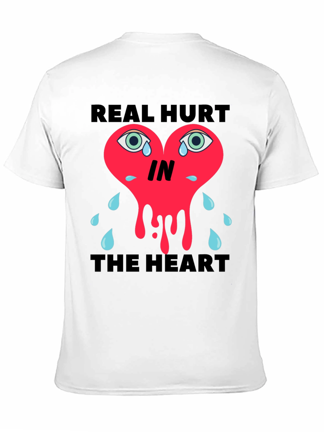 Real Hurt in the Heart Graphic Tee - 11