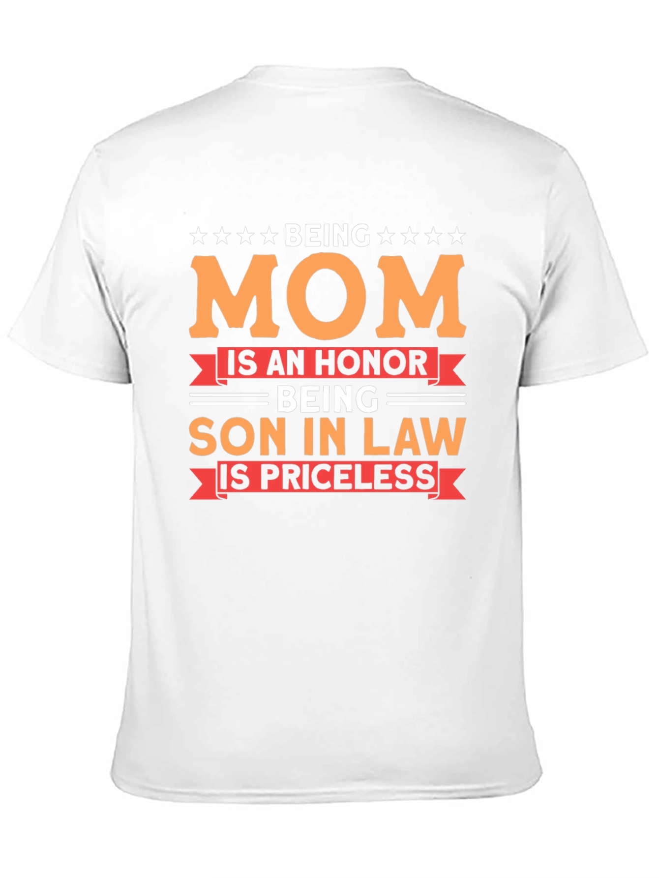 Black Being Mom Son-in-Law Graphic T-Shirt view 11