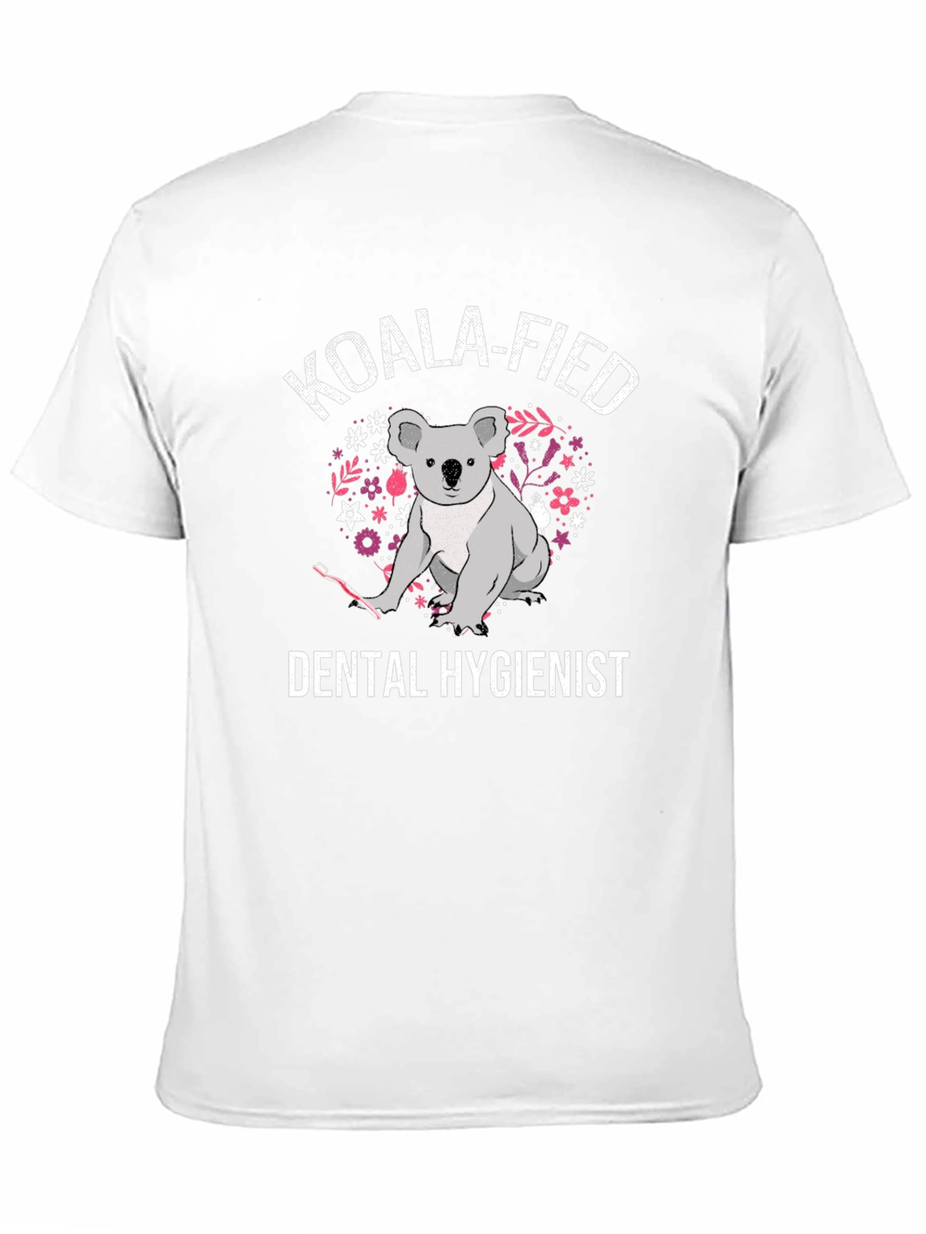 Black Koala-fied Dental Hygienist T-Shirt view 11