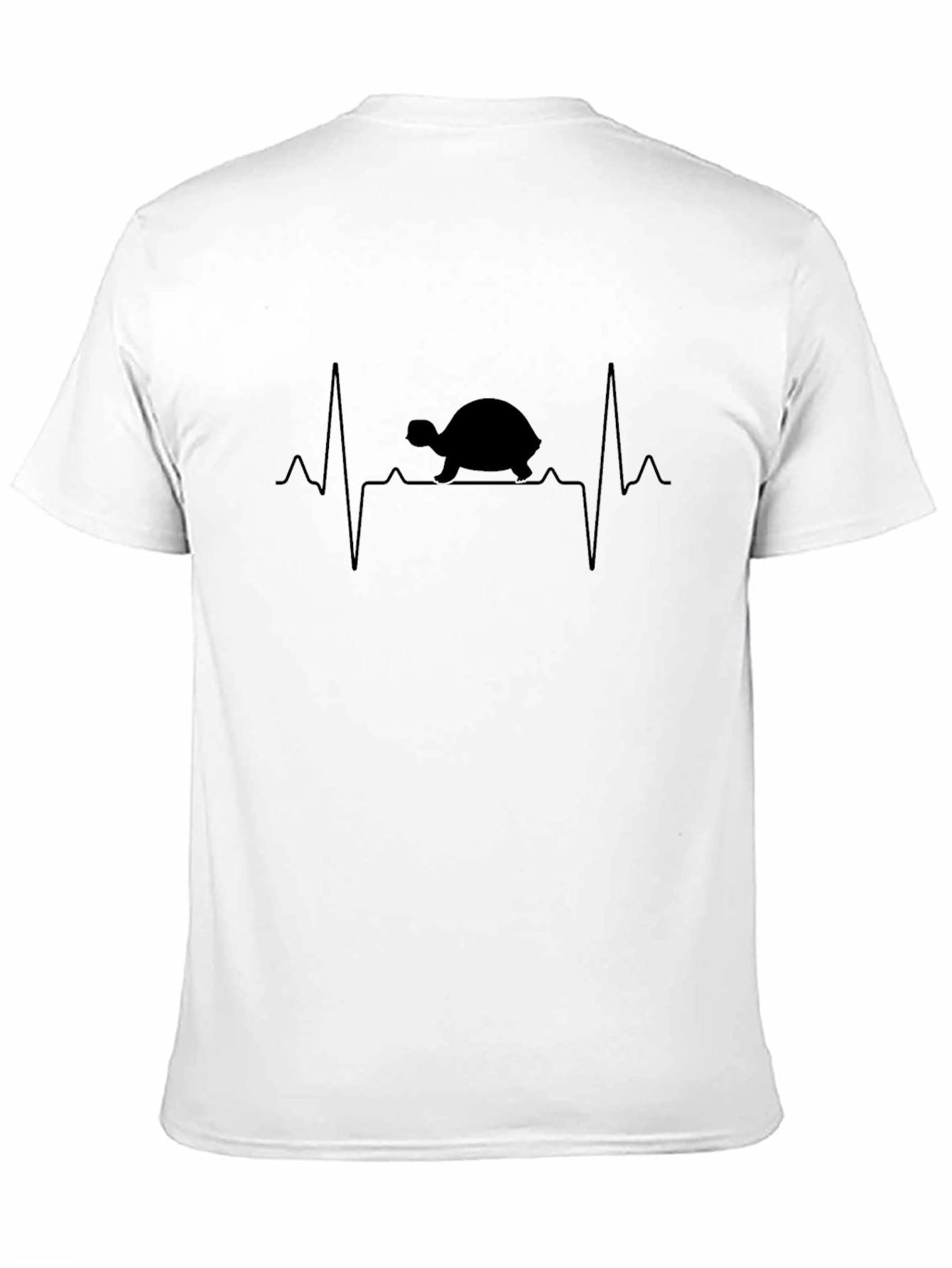 Black Turtle Heartbeat T-Shirt - Slow & Steady Wins! view 11