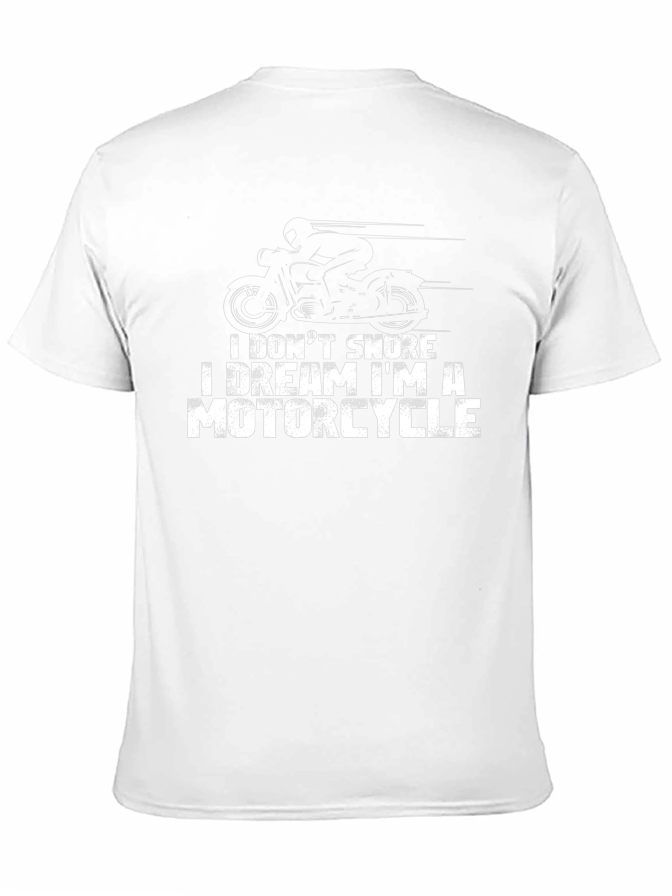 Black Motorcycle Dream T-Shirt - Funny Biker Tee view 11
