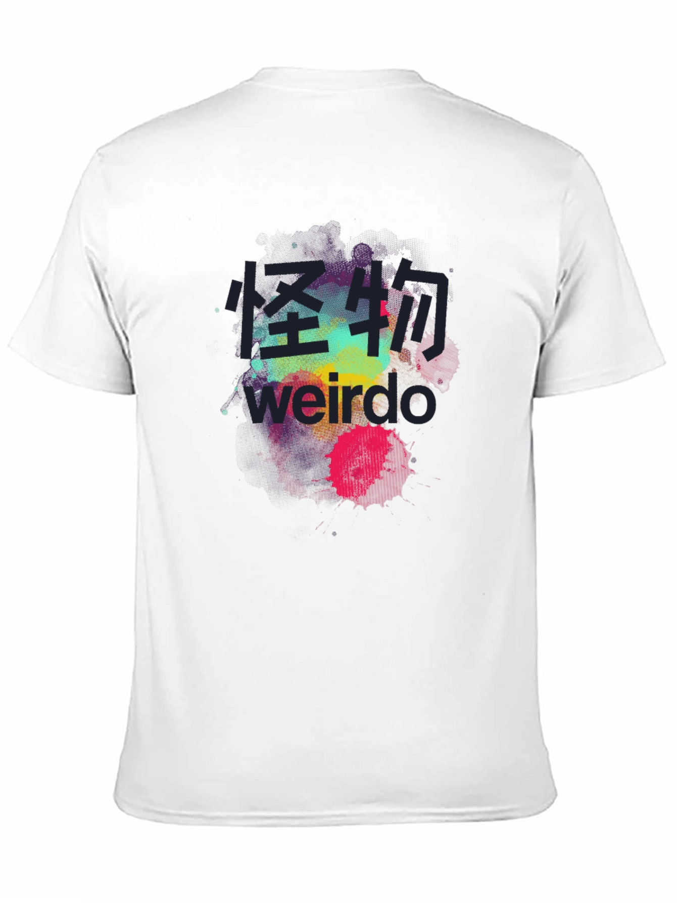 Black Weirdo Graphic T-Shirt - Street Style Tee view 11