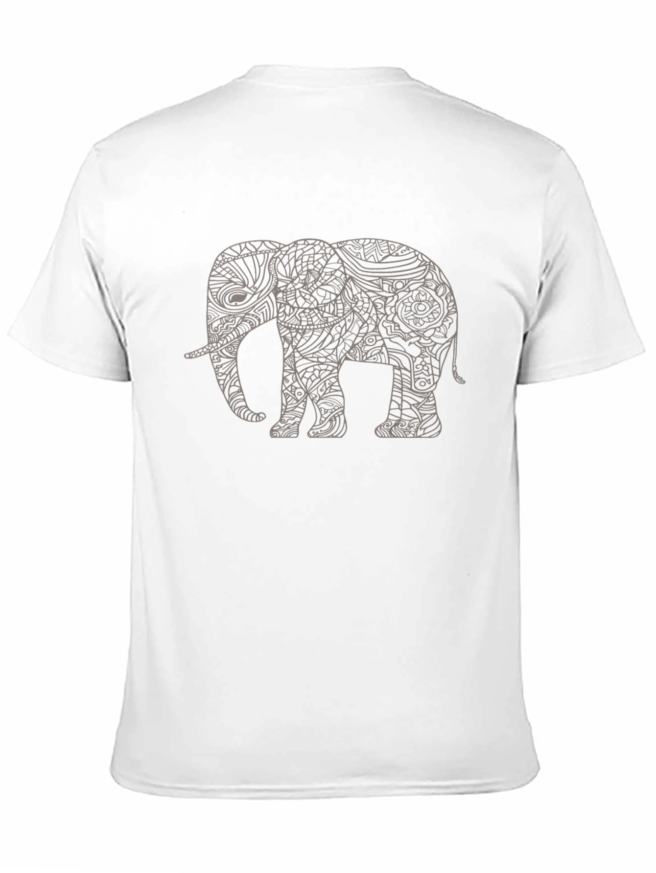 Black Elephant Graphic Tee - Men's Black Short Sleeve view 11
