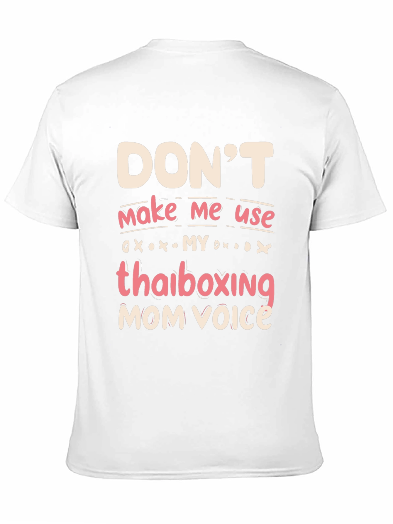 Black Thai Boxing Mom Voice Graphic Tee view 11