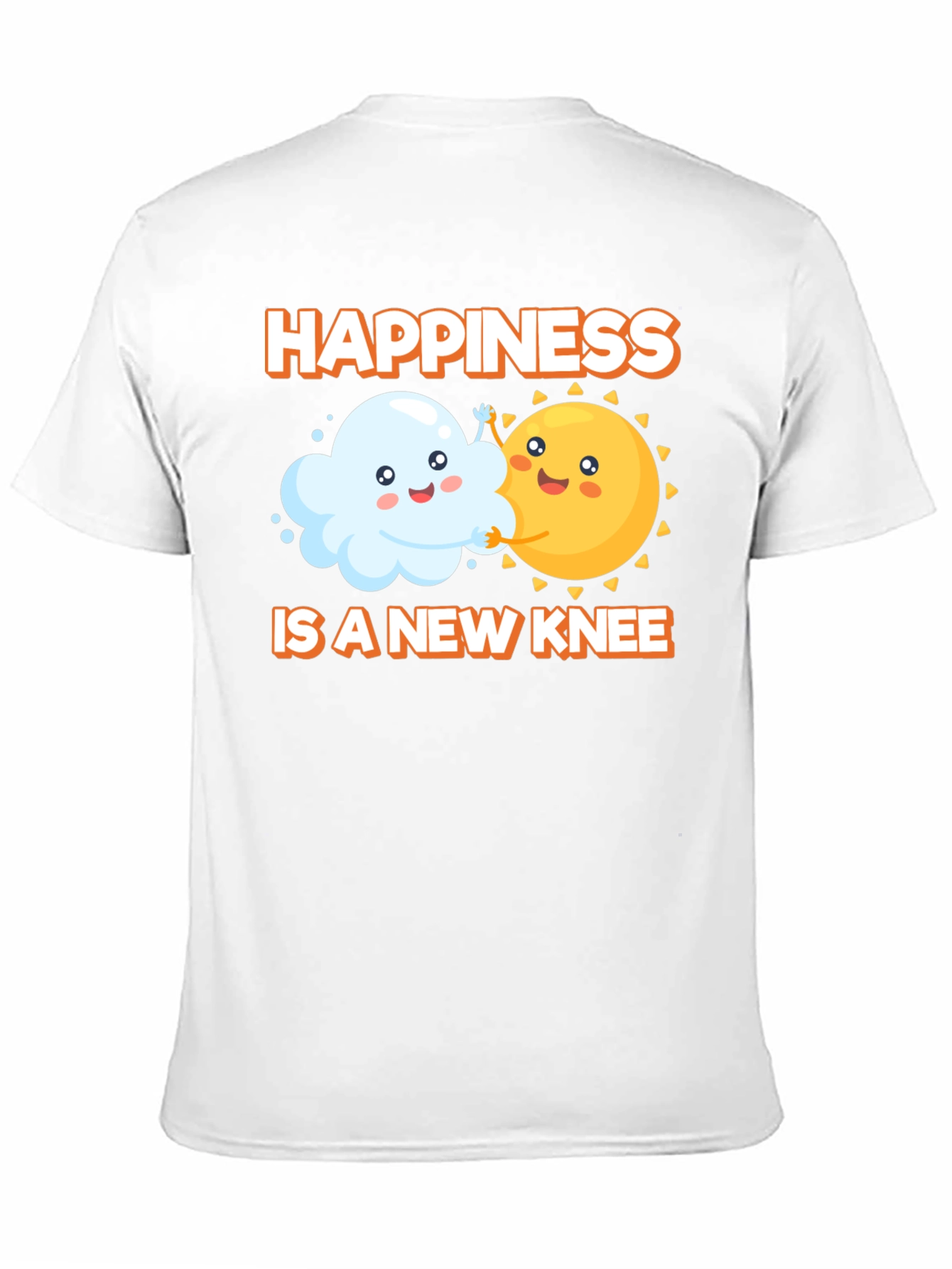 Black Happiness is a New Knee T-Shirt view 11