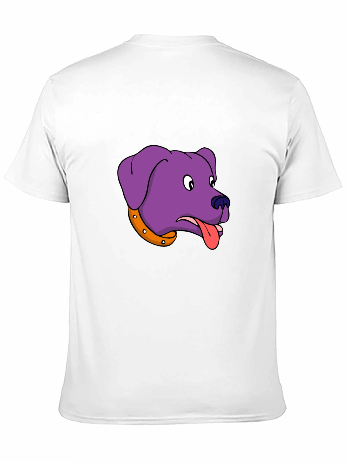 Black Cartoon Dog Graphic Tee view 11