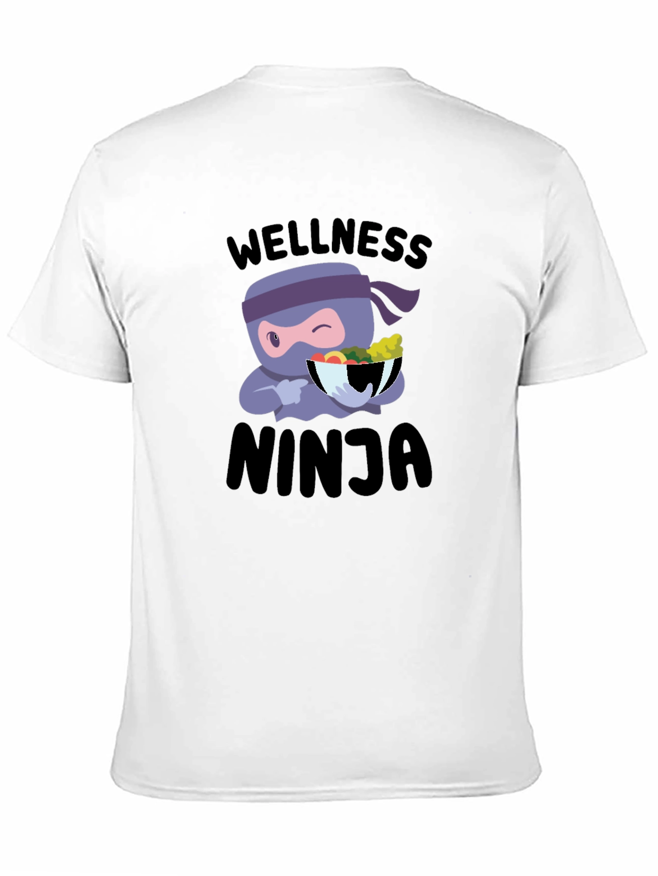Black Wellness Ninja Black T-Shirt view 11