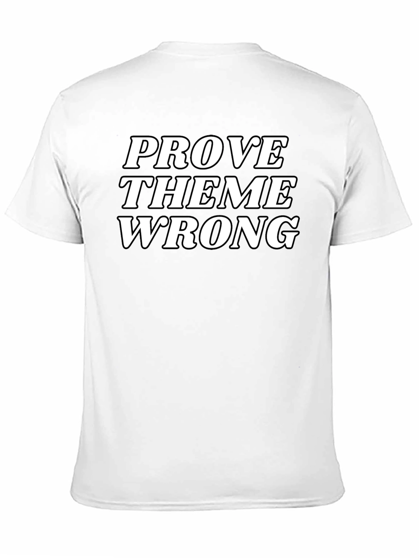 Black Prove Them Wrong Graphic Tee - Black view 11