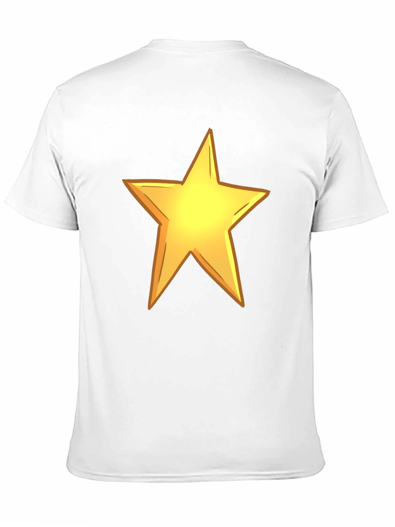 Black Bold Star Graphic Black Tee view 11