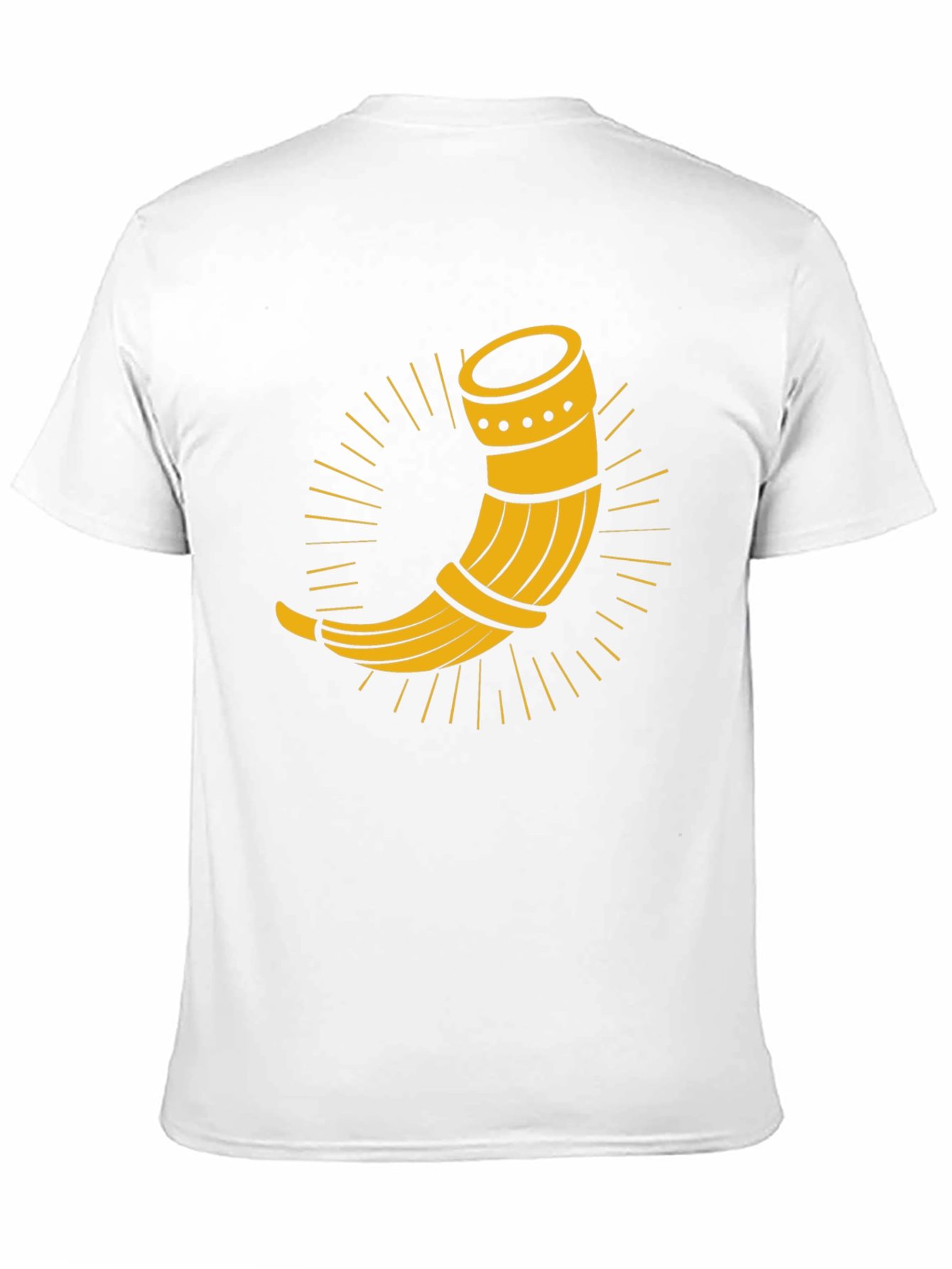 Black Drinking Horn Graphic Tee - Black view 11