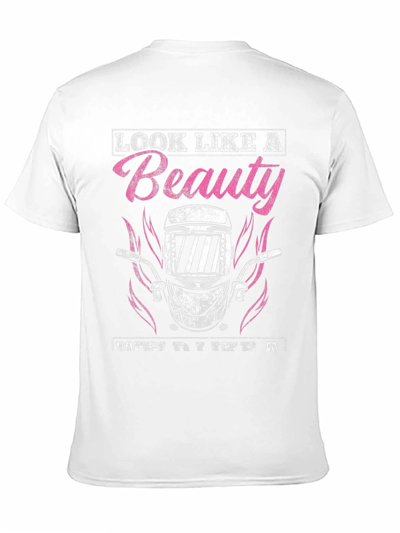 Black Beauty Welder Graphic T-Shirt - Black Cotton Blend view 11