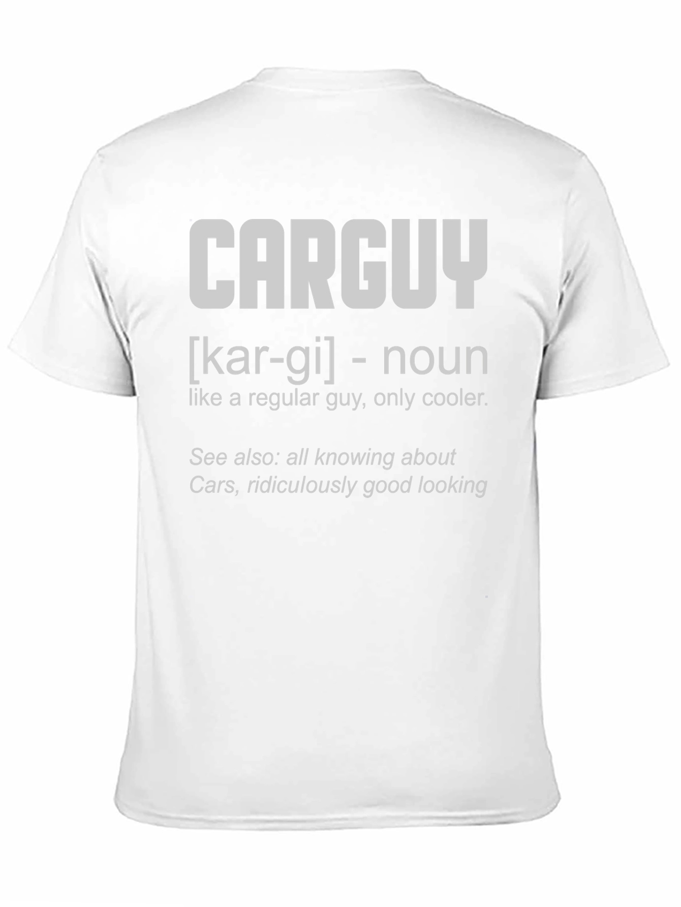 Black Carguys Definition T-Shirt - Black view 11