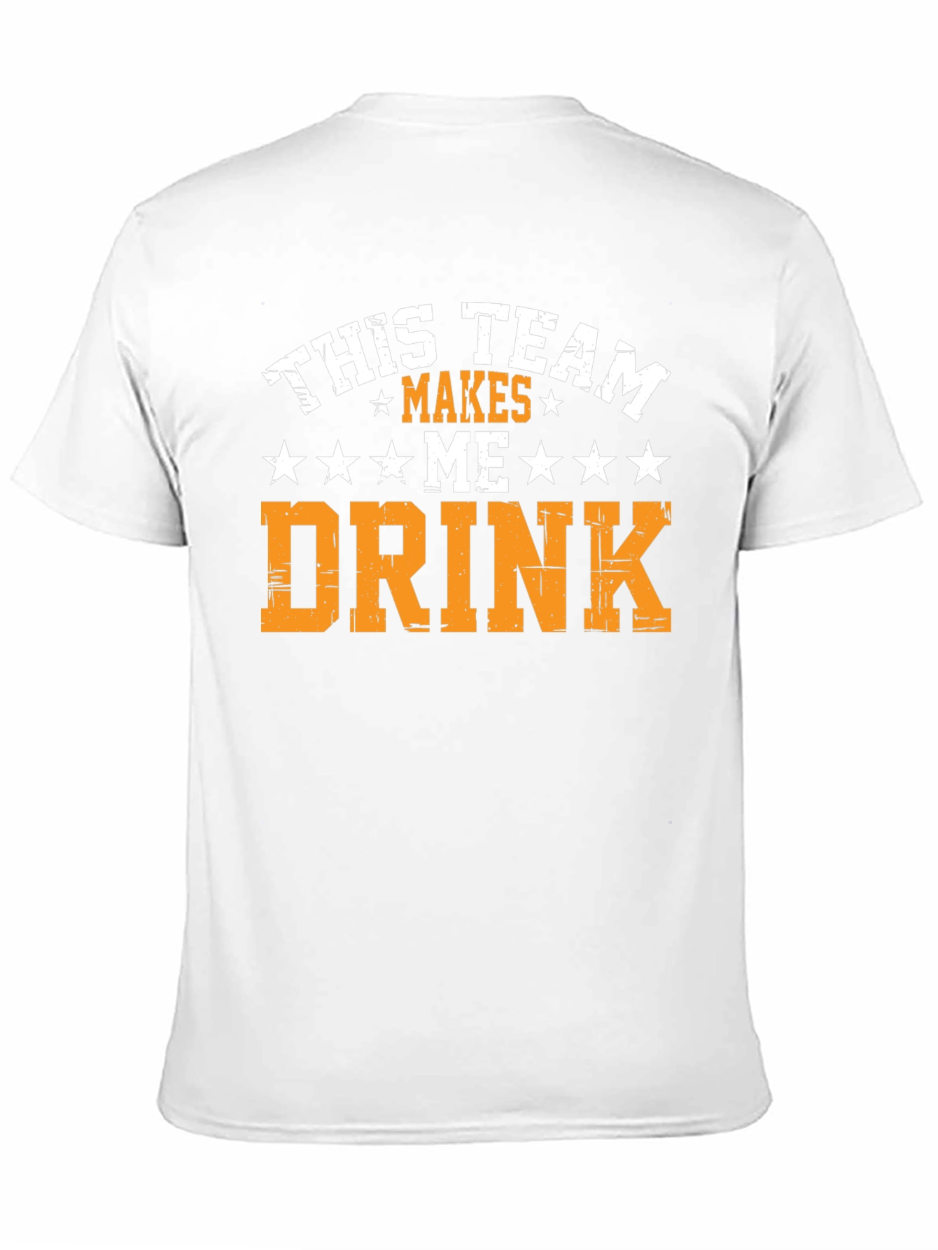 Black Funny Team Makes Me Drink Graphic Tee view 11