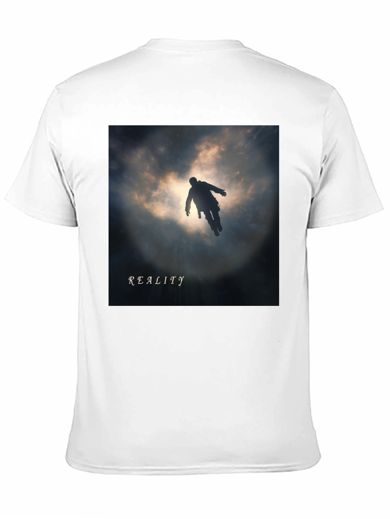 Black Reality Graphic Tee - Mens Black T-Shirt view 11