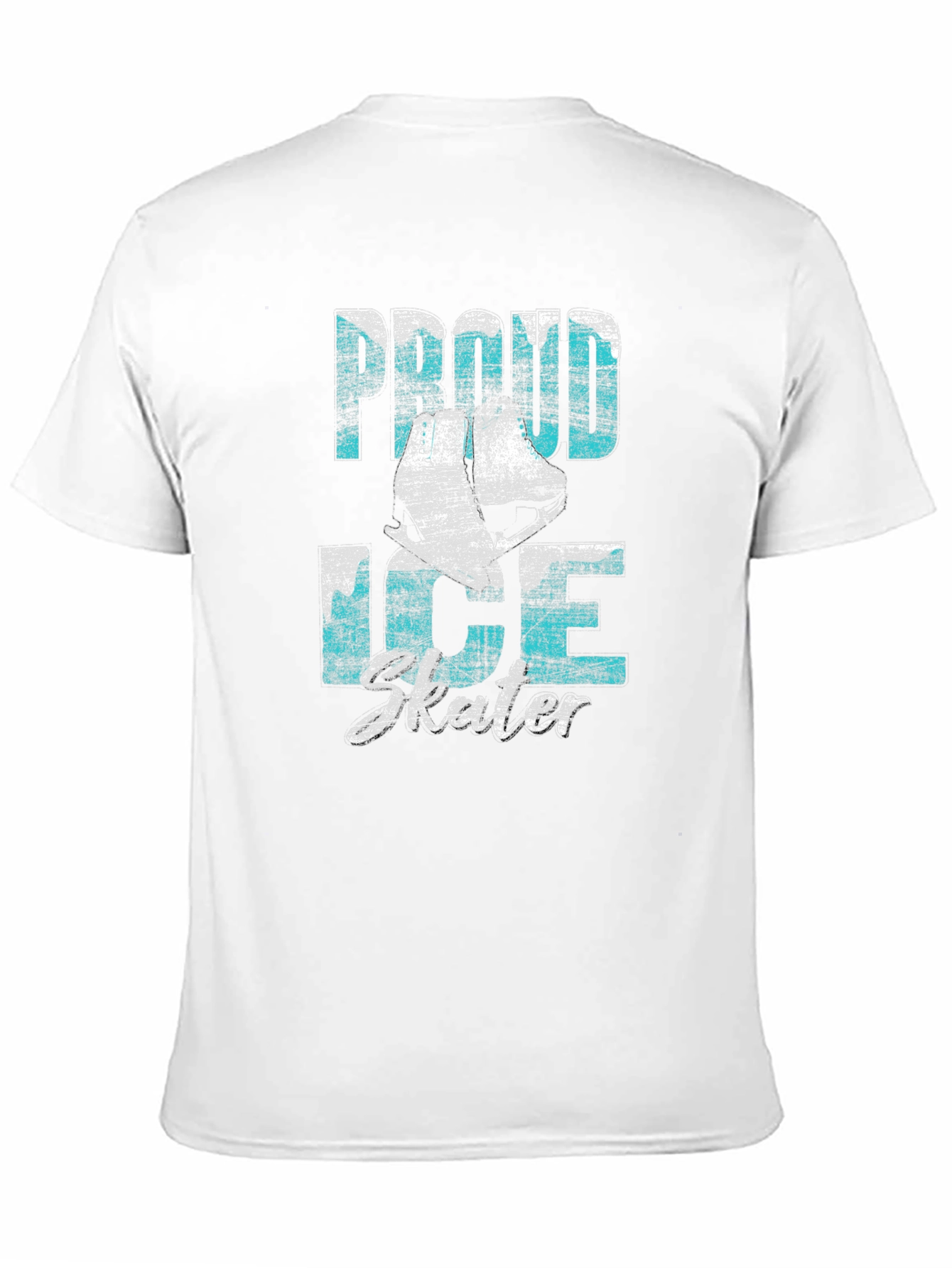 Black Proud Ice Skater Graphic Tee - Black Cotton Blend view 11
