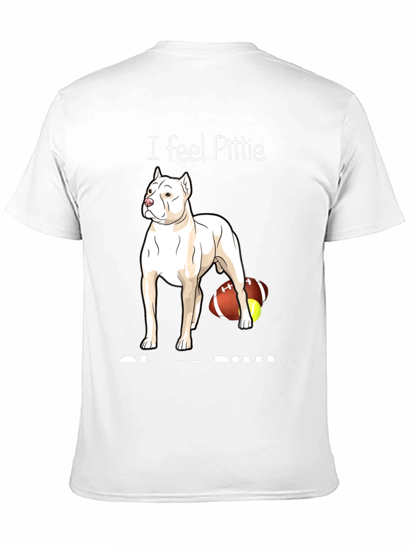 Black I Feel Pittie T-Shirt view 11