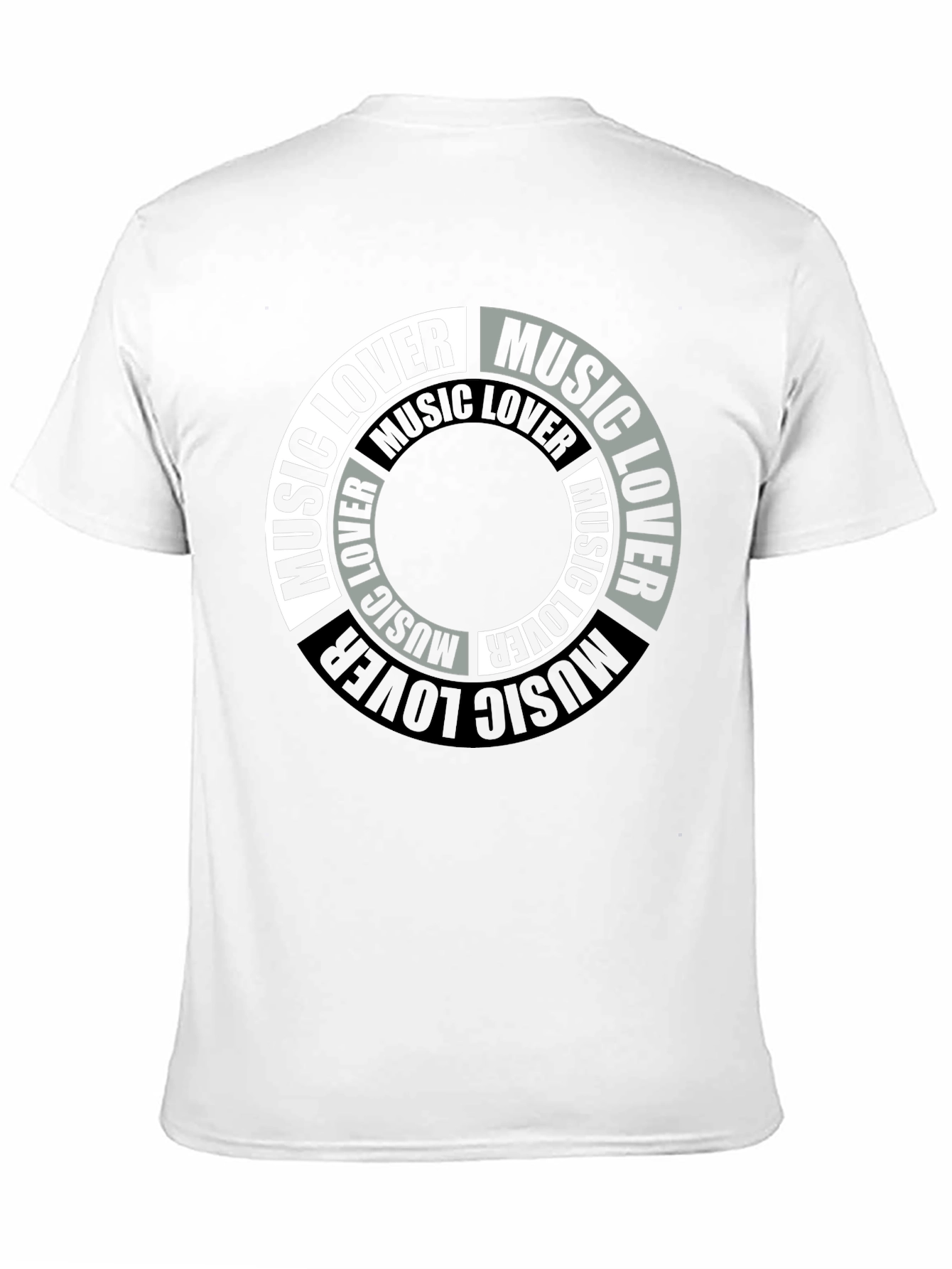 Black Music Lover Graphic T-Shirt - Stylish & Comfortable view 11