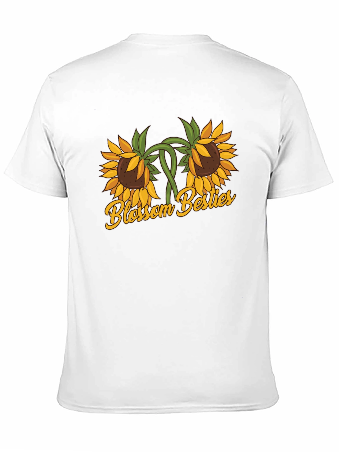Black Blossom Besties Sunflower Graphic T-Shirt view 11