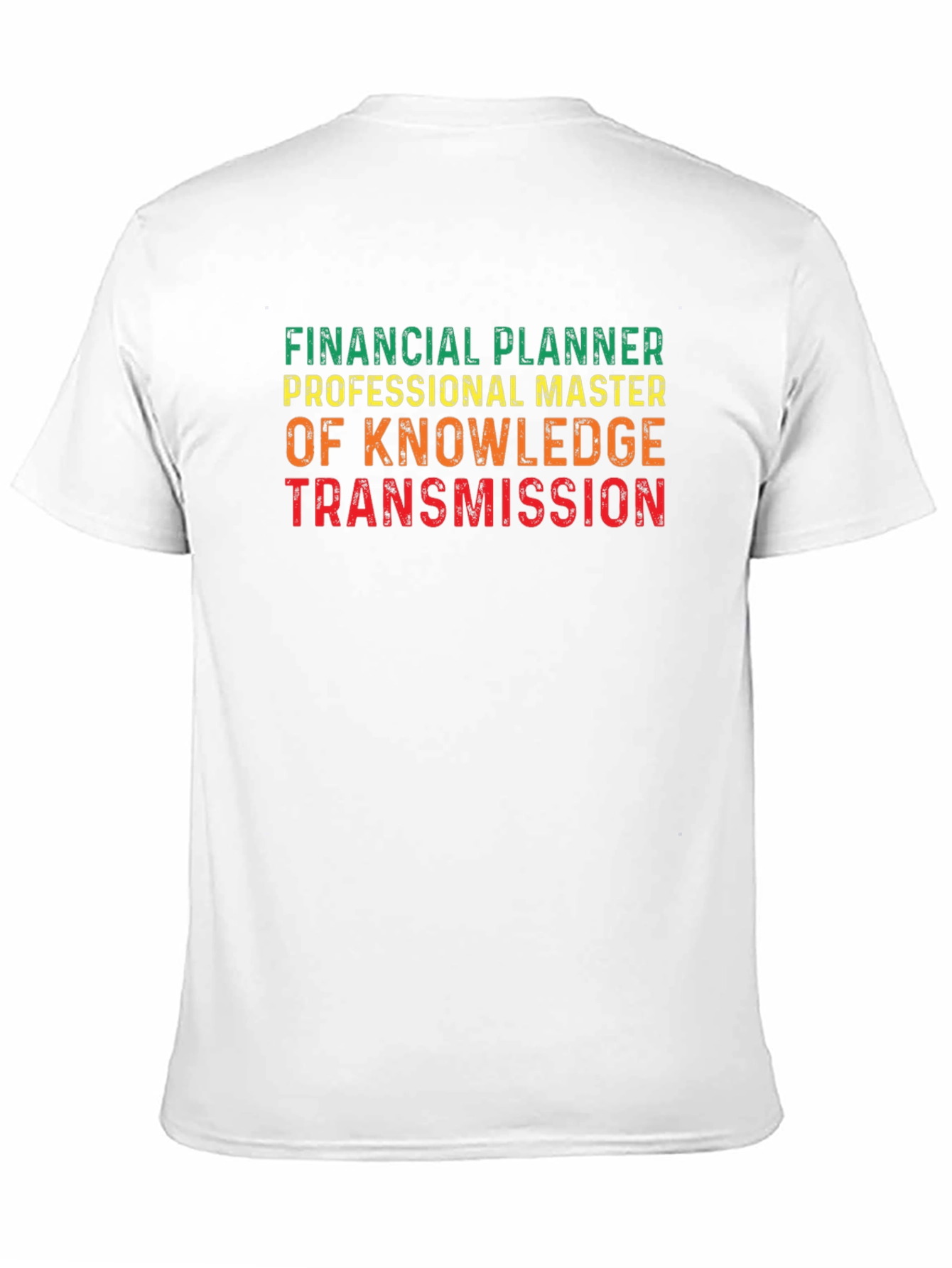 Black Financial Planner T-Shirt view 11