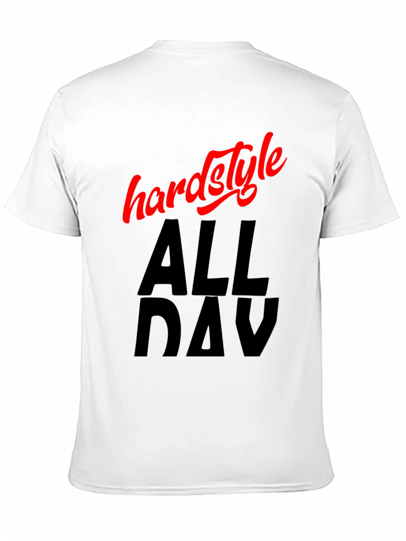 Hardstyle All Day Black Graphic Tee - 11