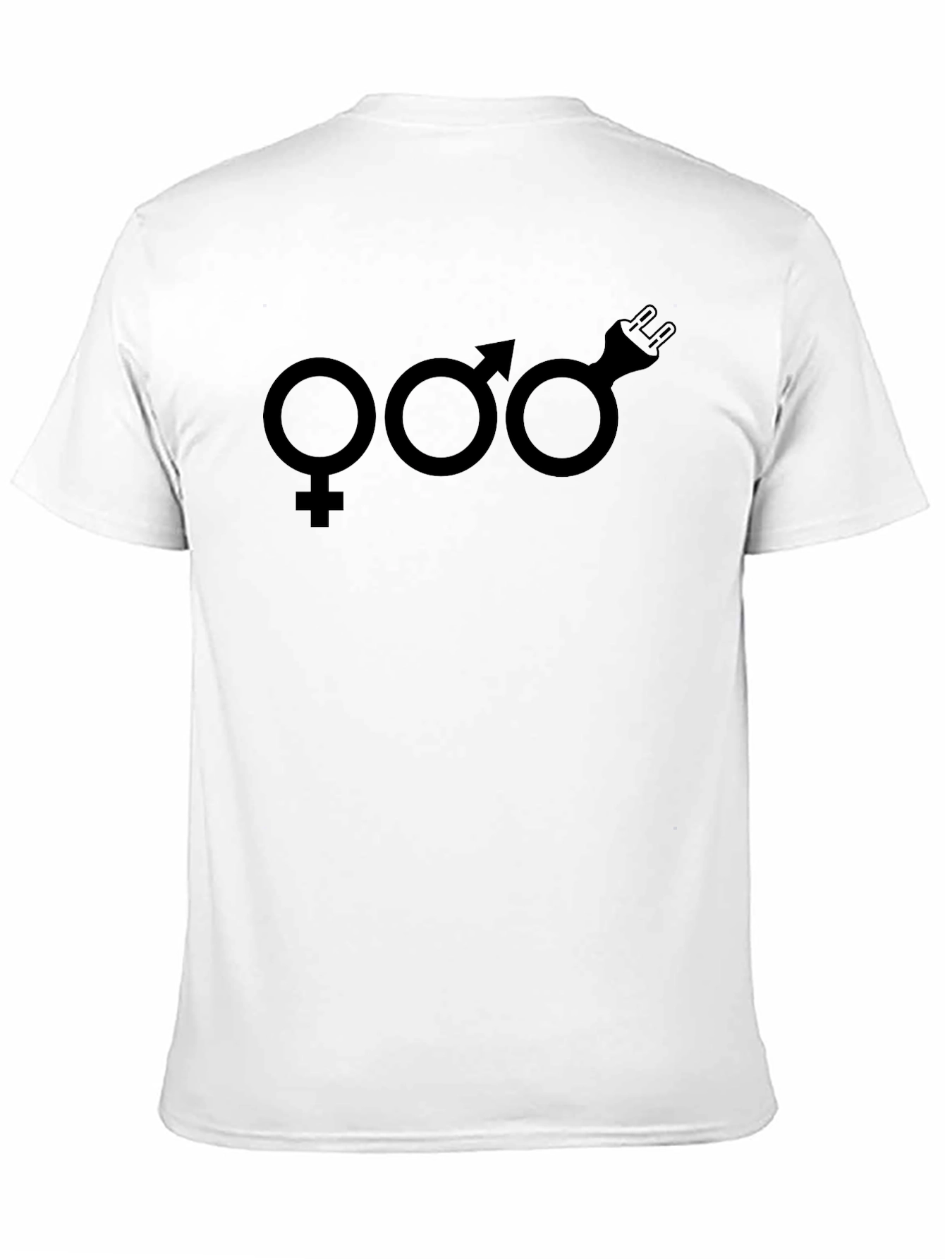 Black Gender & Energy T-Shirt - Dark Humor Tee view 11