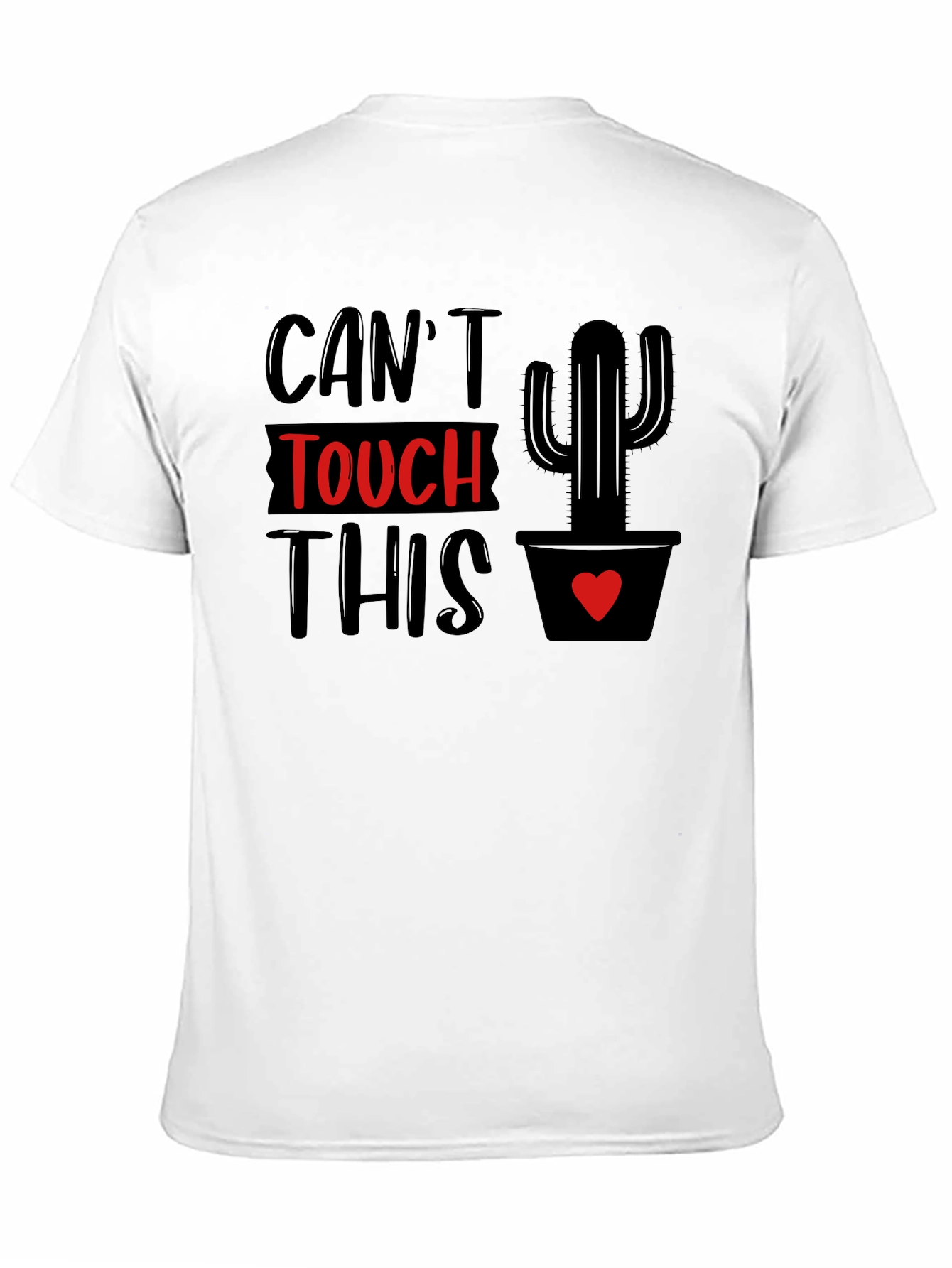 Black Can't Touch This Cactus Graphic Tee view 11