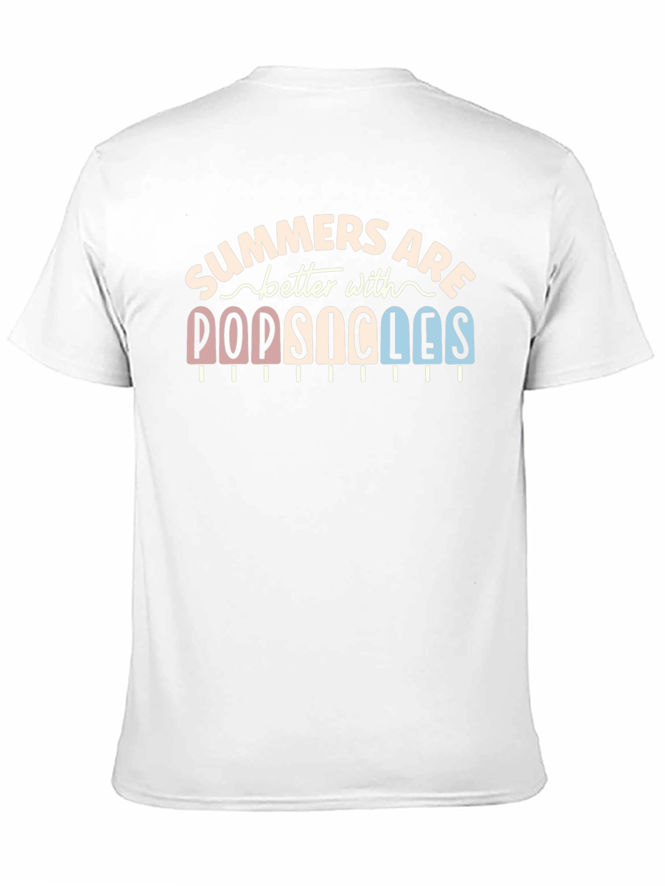 Black Summers are Better with Popsicles Graphic Tee view 11