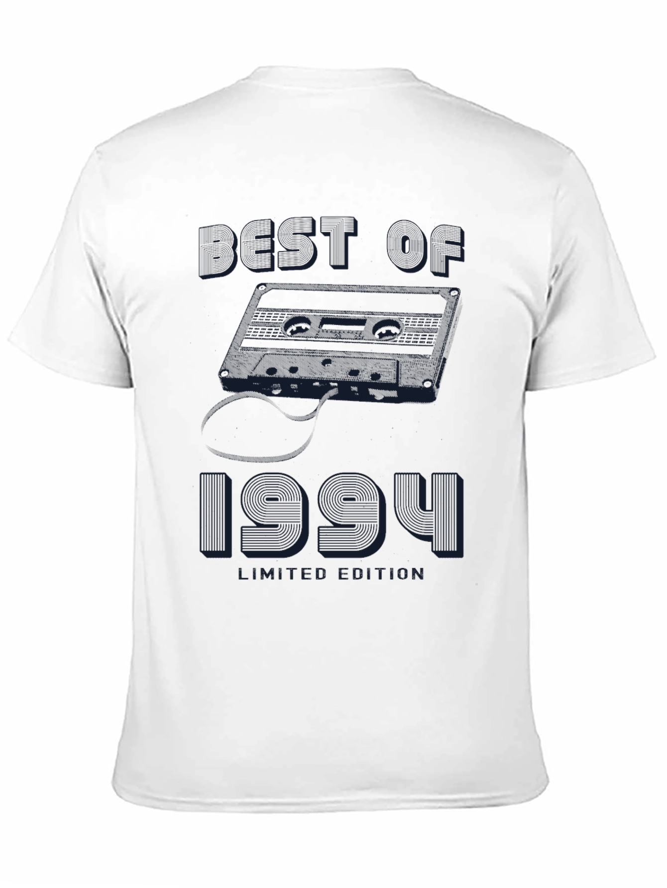 Black Best of 1994 Cassette Tape Graphic T-Shirt view 11