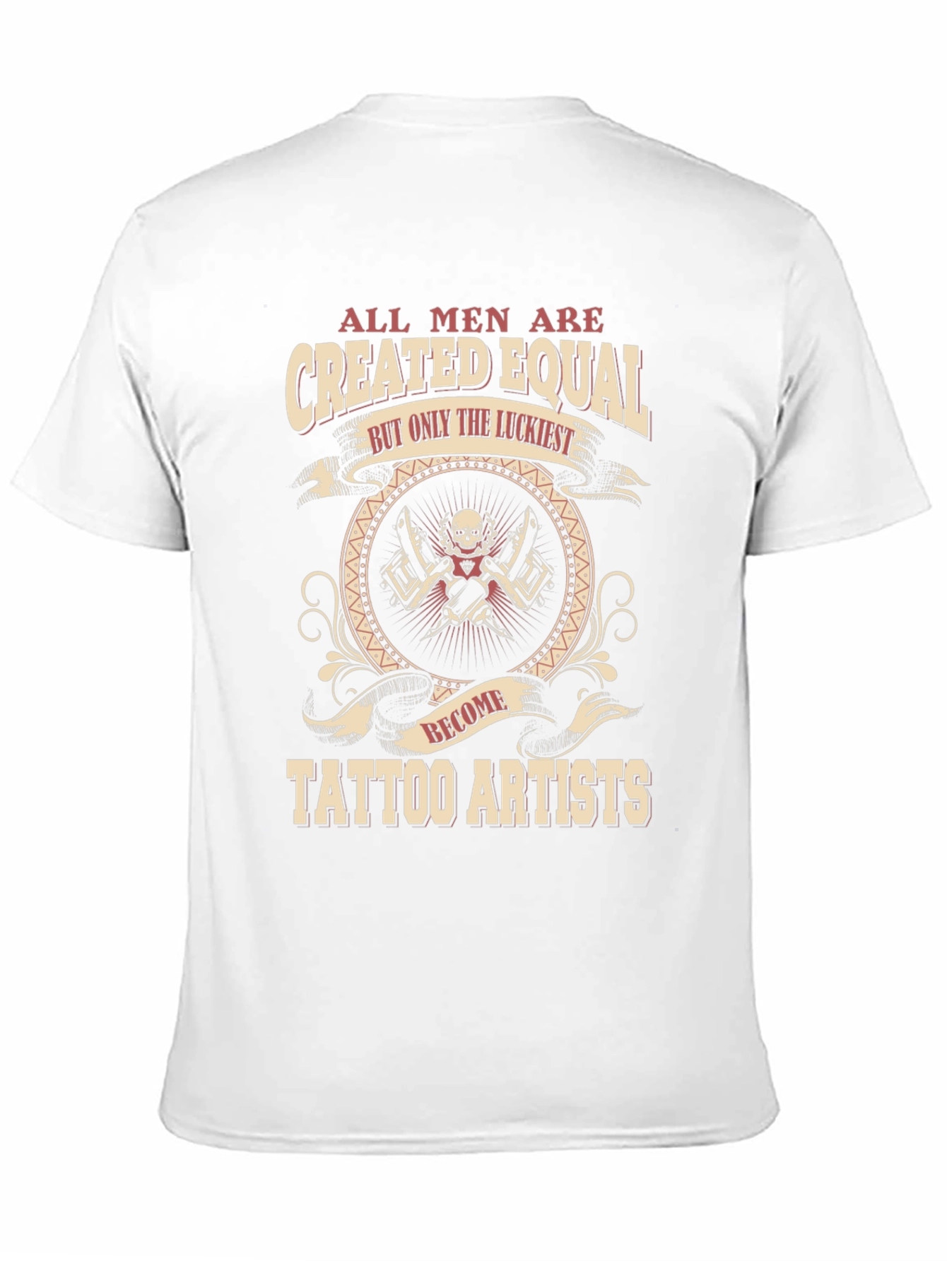 Black Tattoo Artist Graphic Tee - All Men Created Equal view 11