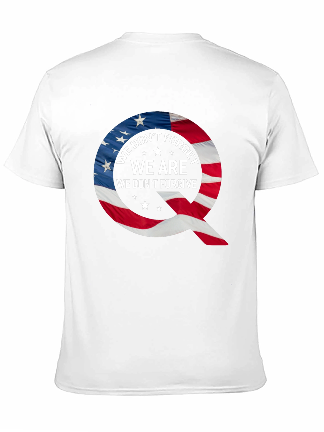 Black Q Patriotic T-Shirt: We Don't Forget view 11