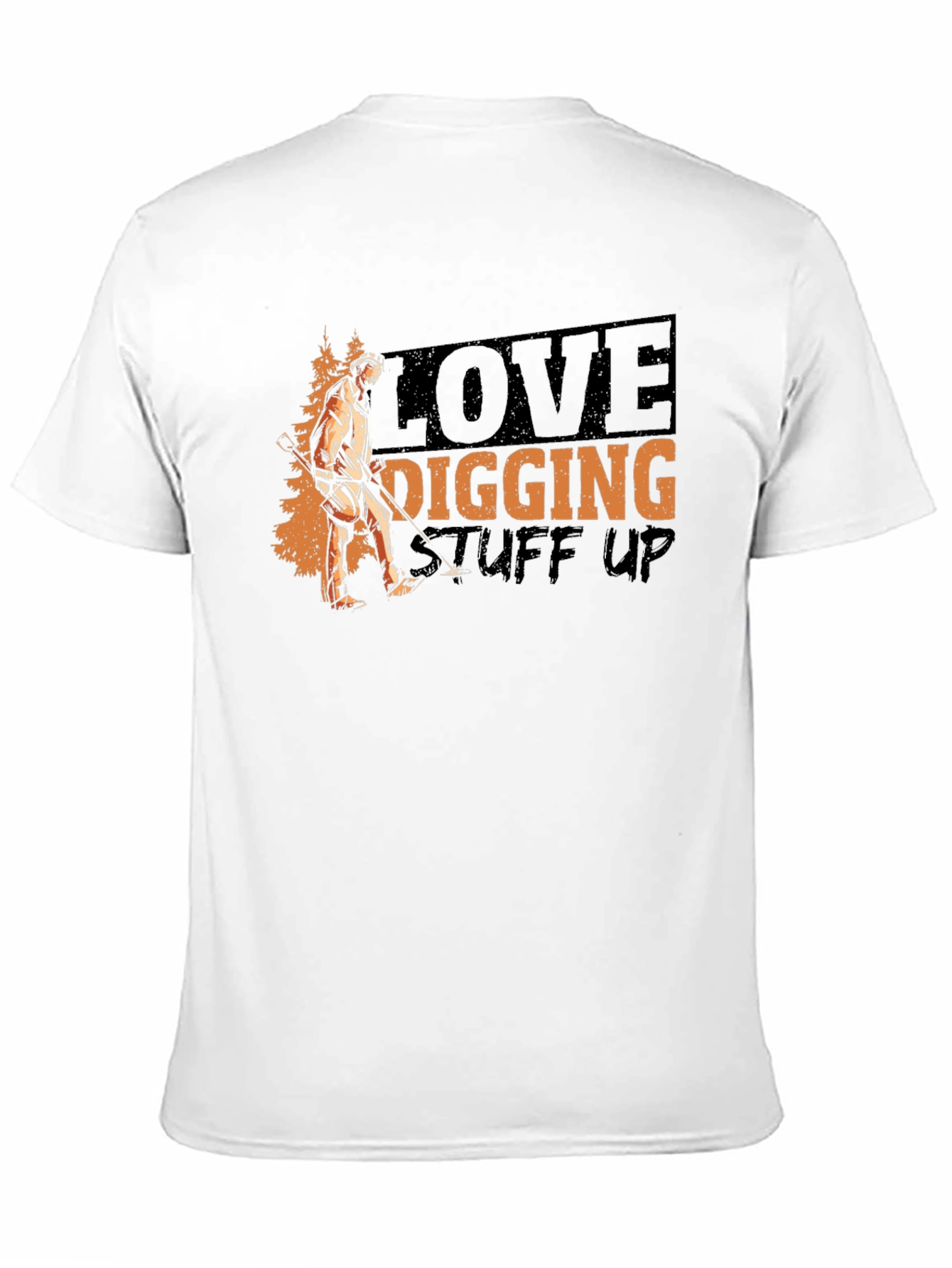 Black Love Digging Stuff Up T-Shirt view 11