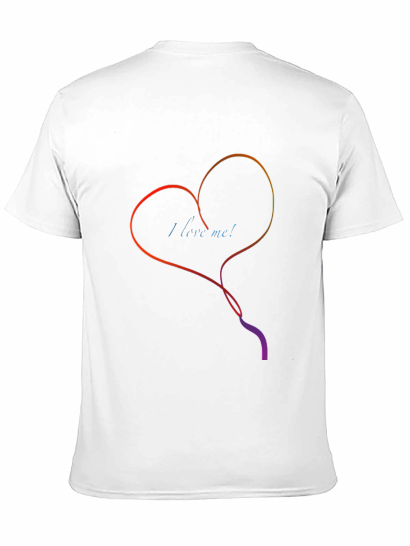 Black I Love Me Heart Graphic Tee - Stylish Black T-Shirt view 11