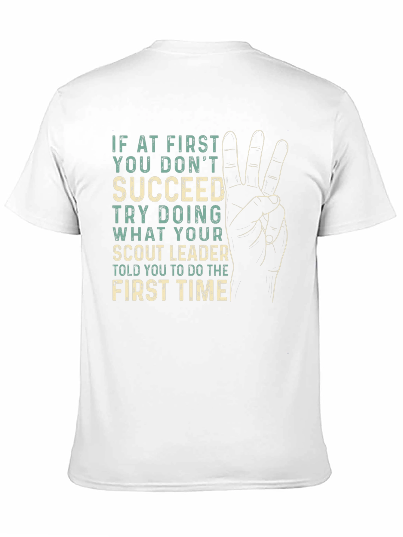 Black Scout Leader Advice Graphic T-Shirt view 11