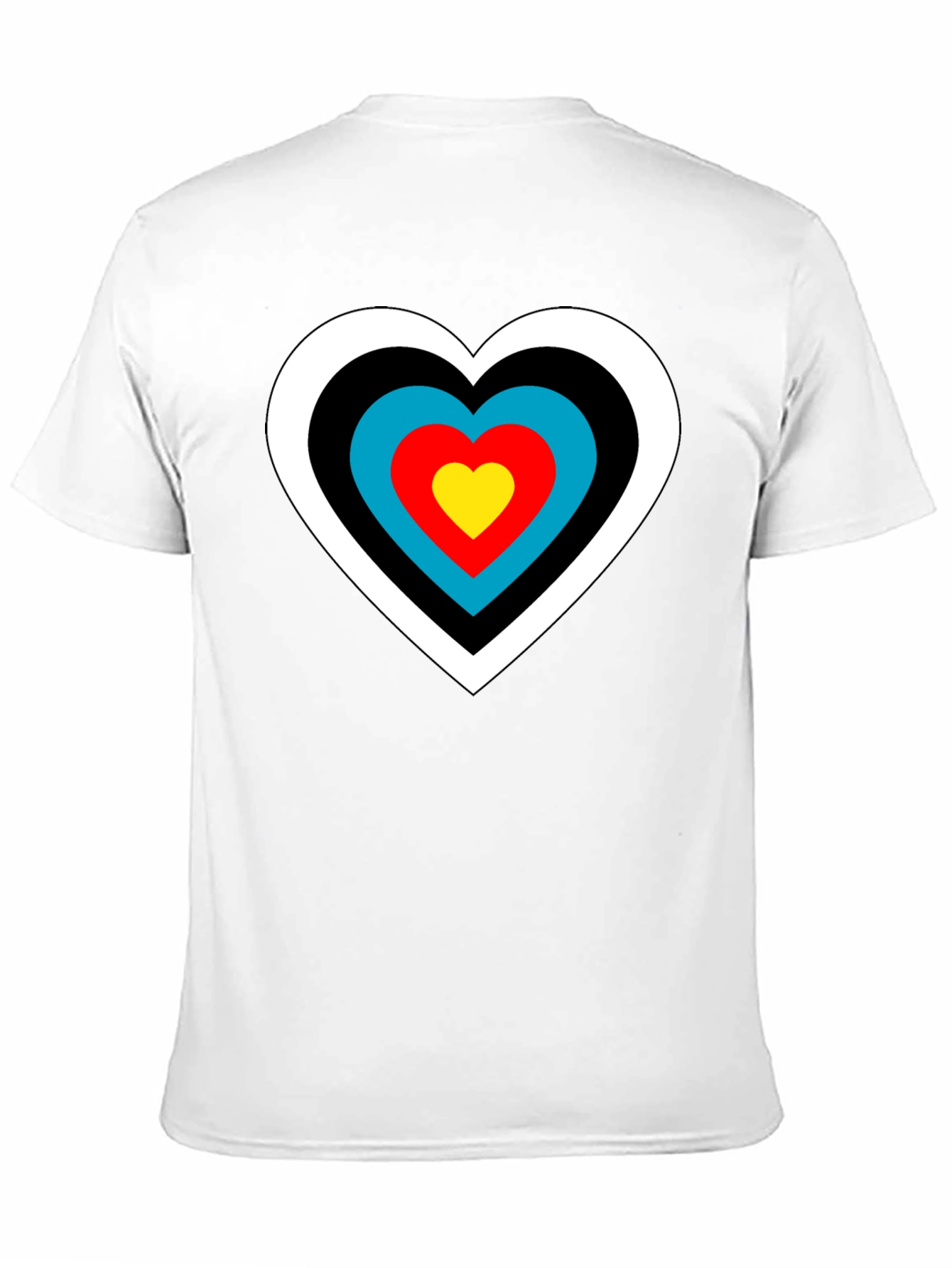 Black Heart Target T-Shirt - Archery Love Tee view 11