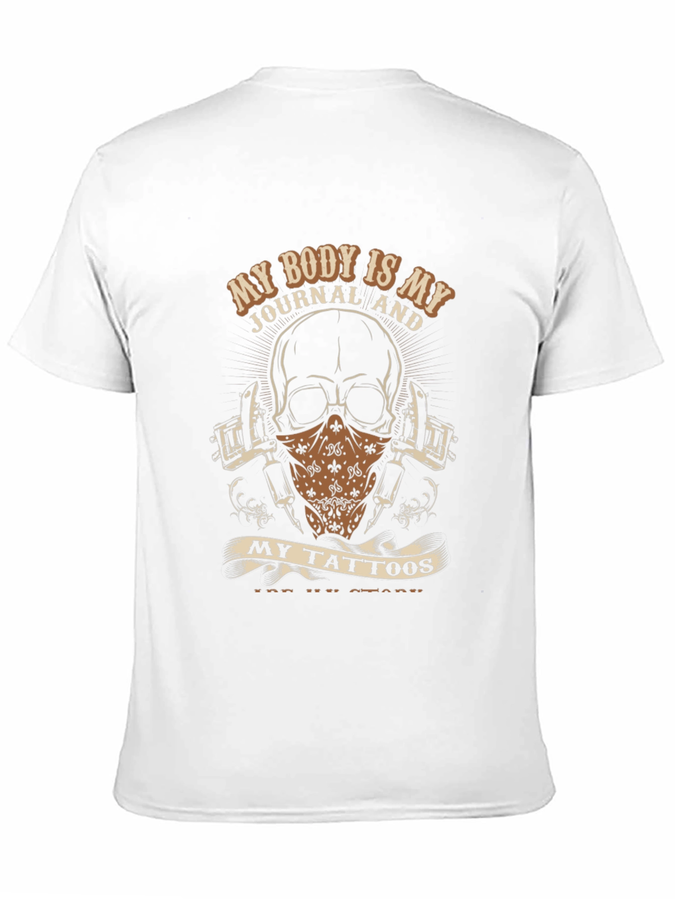 Black Tattoo Story Graphic Tee - Black view 11