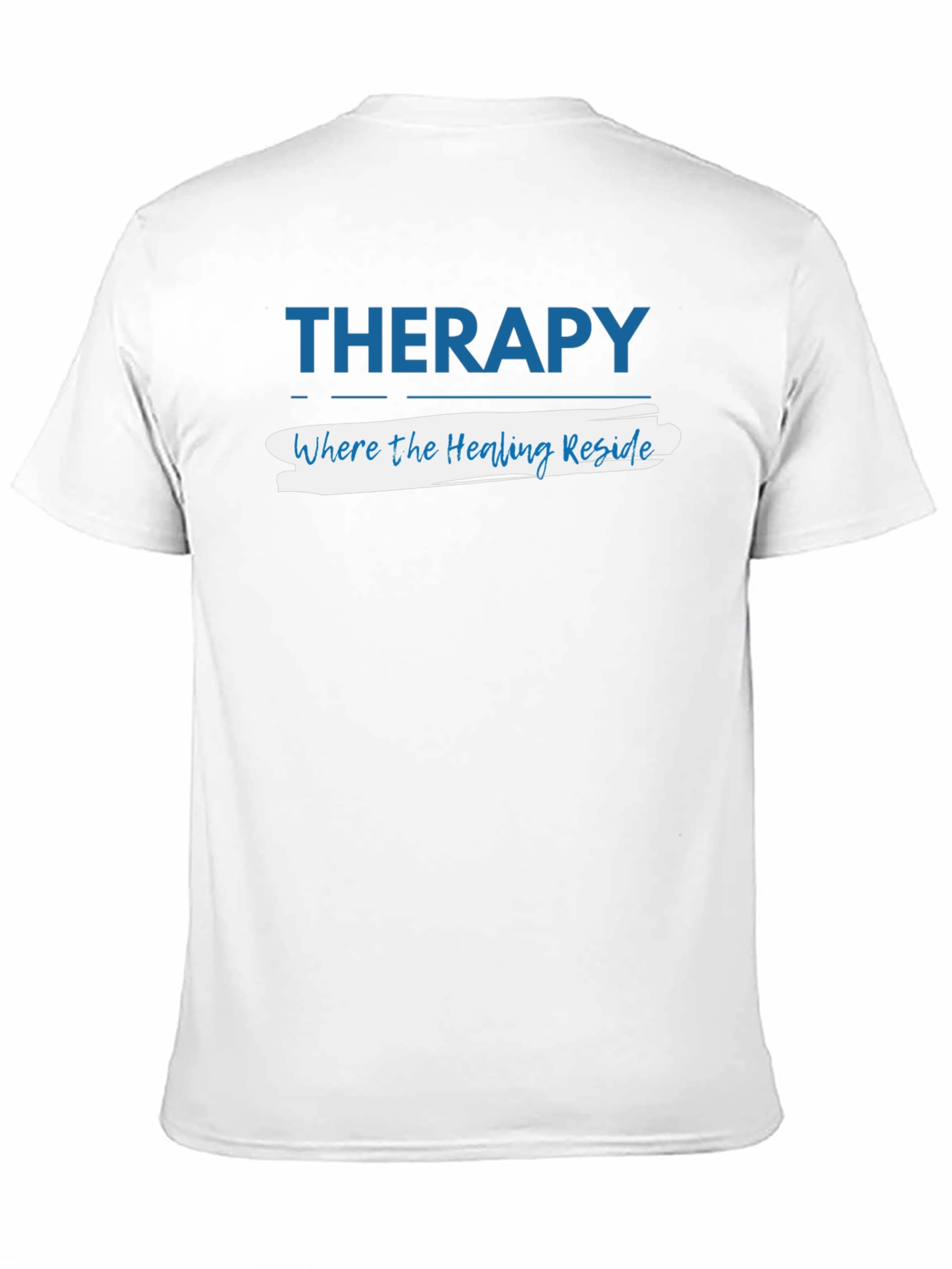 Black Therapy Where the Healing Reside T-Shirt view 11